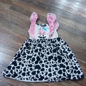 Cute Cow Dress 👗 😍 4t
